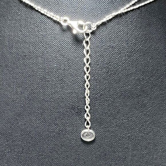 Silpada Sterling Silver 925 Turquoise Reversible Y Necklace - Picture 5 of 7